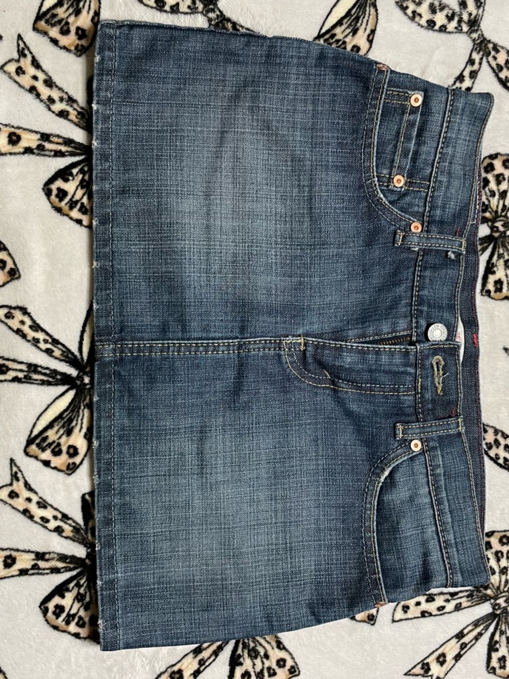 Levi’s Suzi Denim Mini Skirt - Medium Wash - Size S
